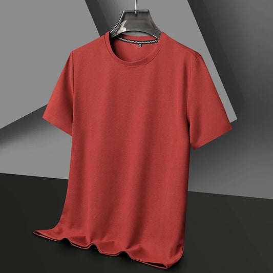 T-shirt manches courtes hommes rouge