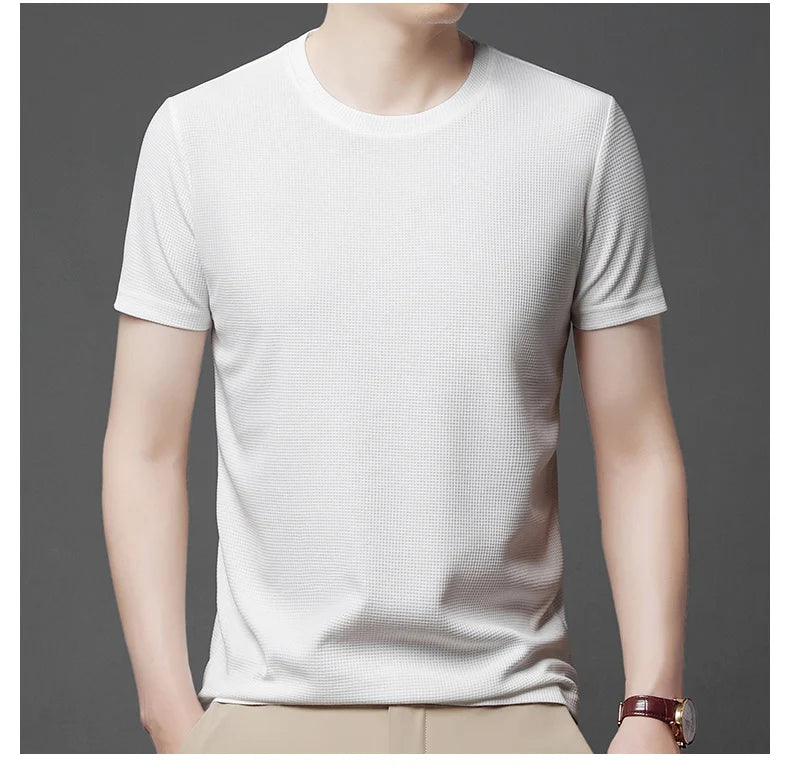 T-shirt manches courtes hommes blanc