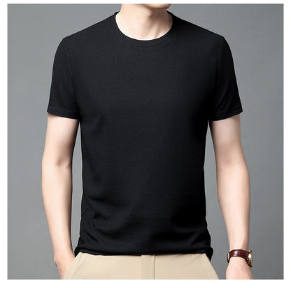 T-shirt manches courtes hommes noir